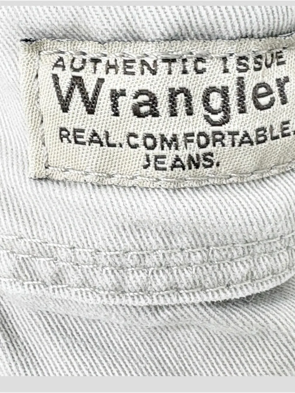 Vintage Wrangler Cargo Pants Women’s 36x30 Grey Cotton Twill Utility Workwear L - Picture 12 of 16